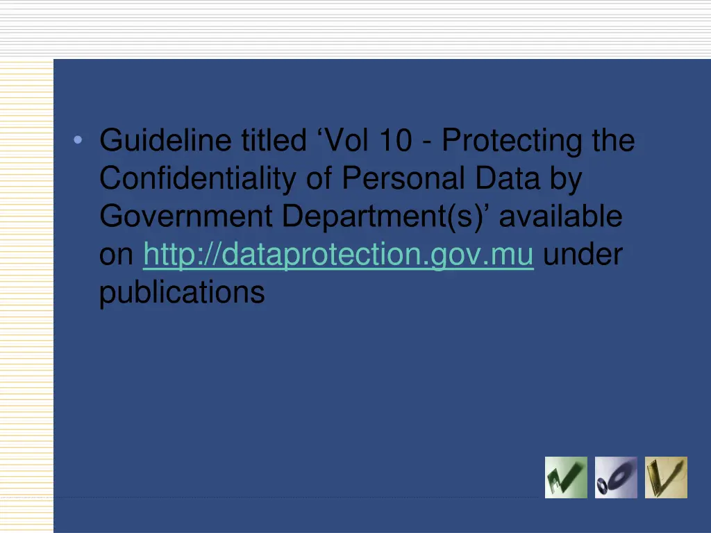 guideline titled vol 10 protecting