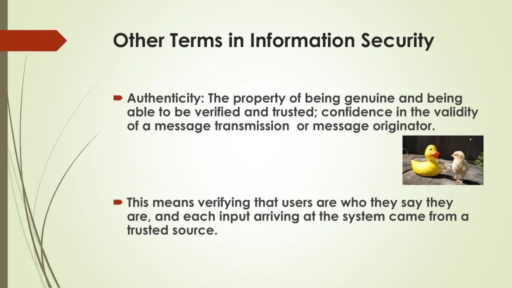 other terms in information security