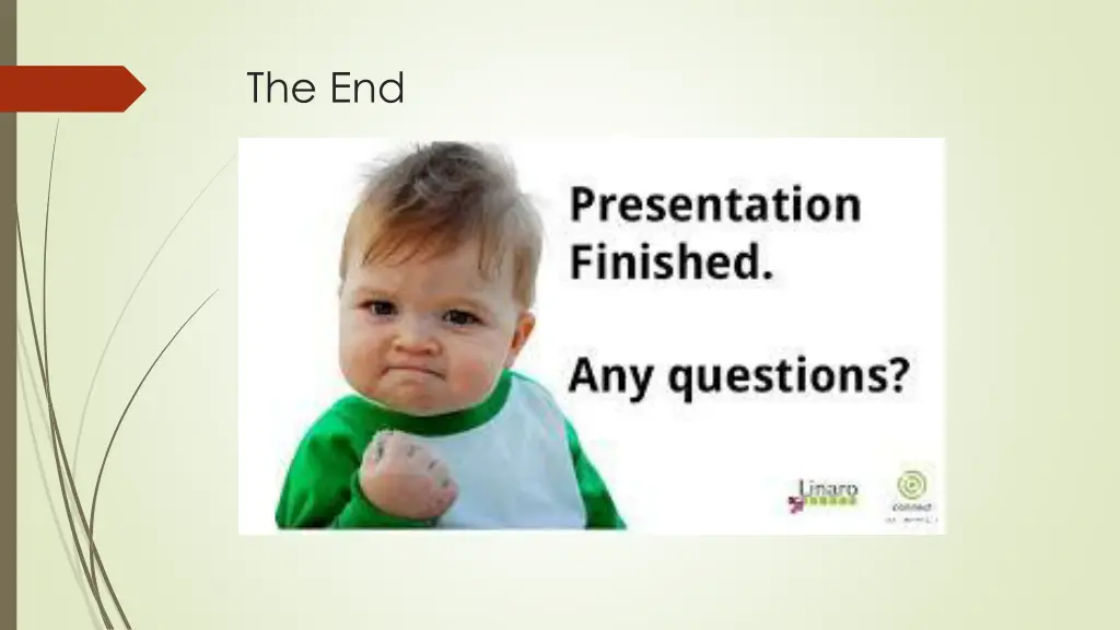 the end