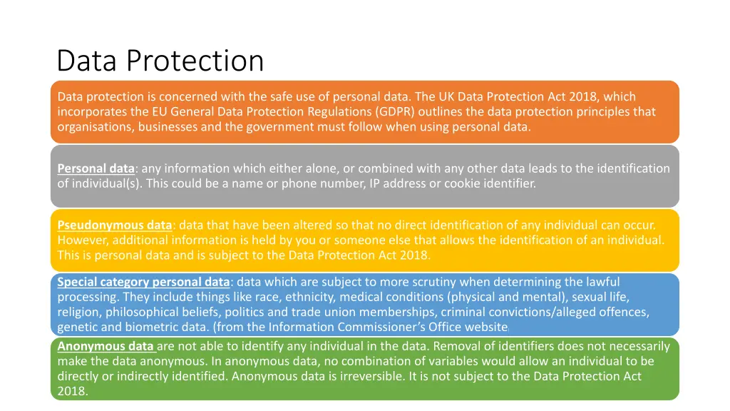 data protection