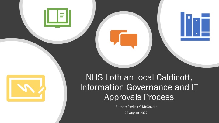 nhs lothian local caldicott information