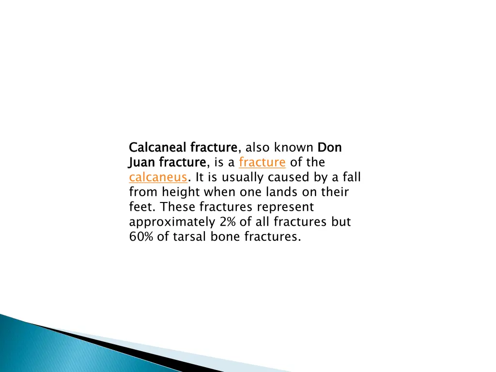 calcaneal fracture juan fracture calcaneus