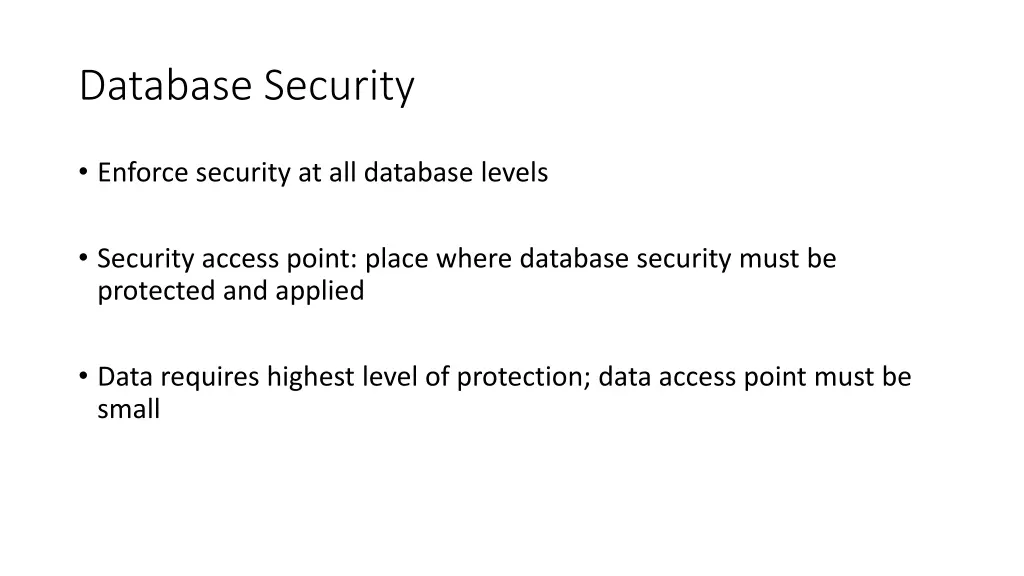 database security 2