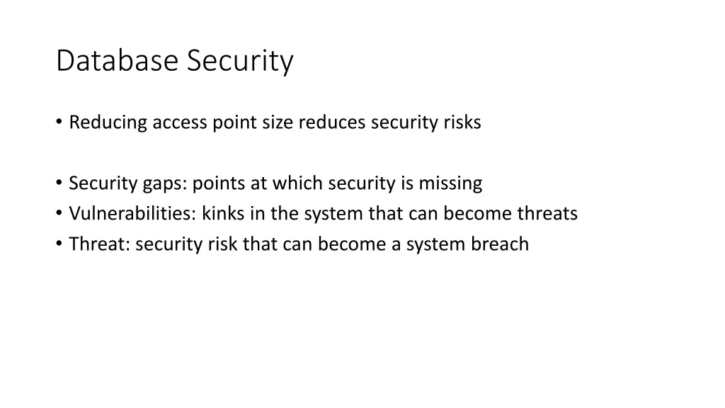 database security 4