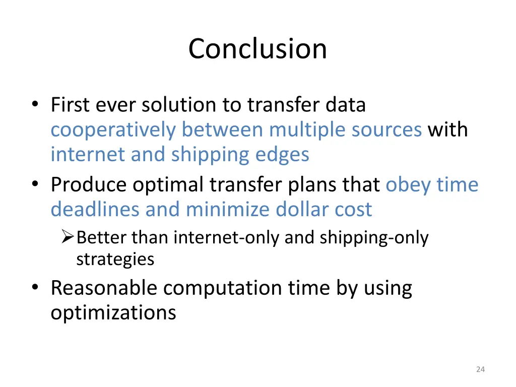 conclusion