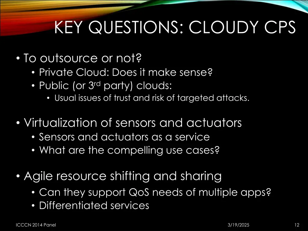 key questions cloudy cps