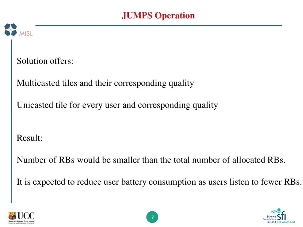jumps operation