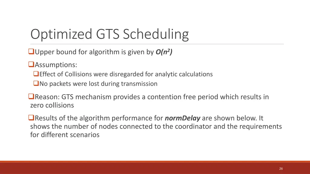 optimized gts scheduling 4