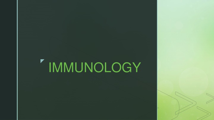 immunology