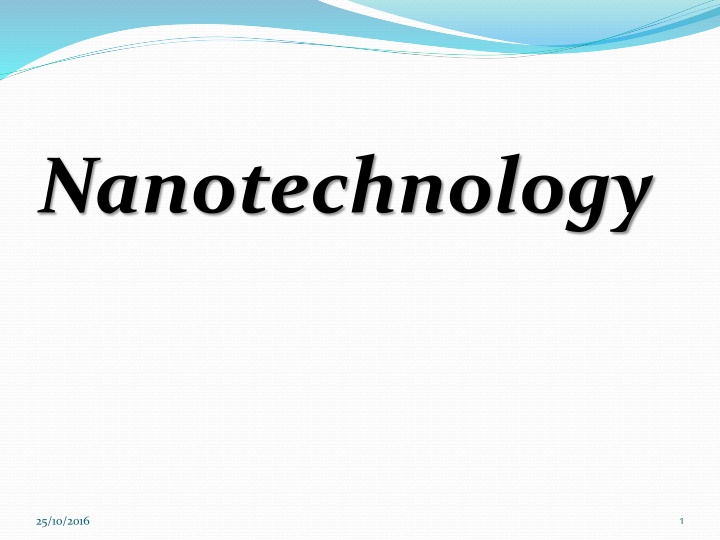 nanotechnology