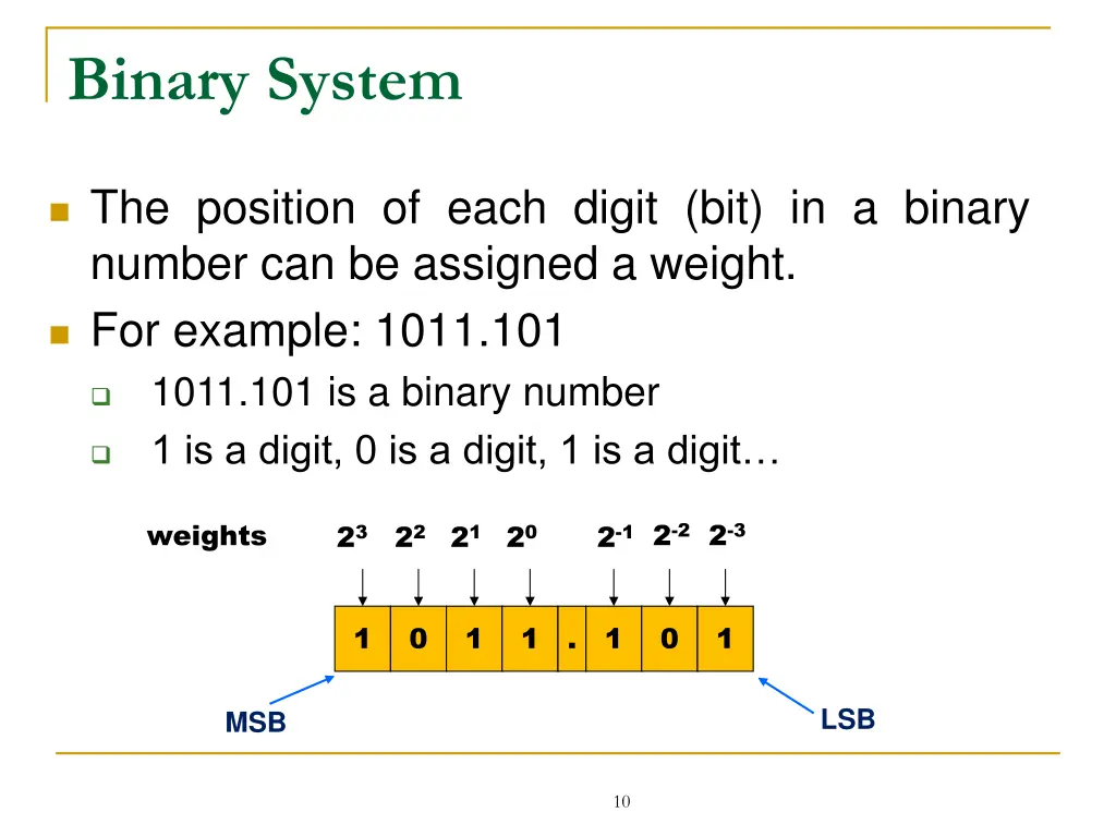 binary system 1