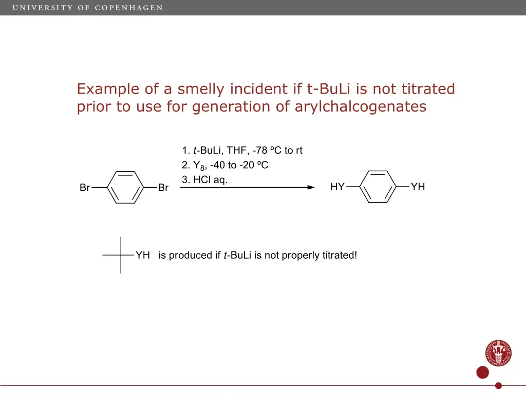 example of a smelly incident if t buli