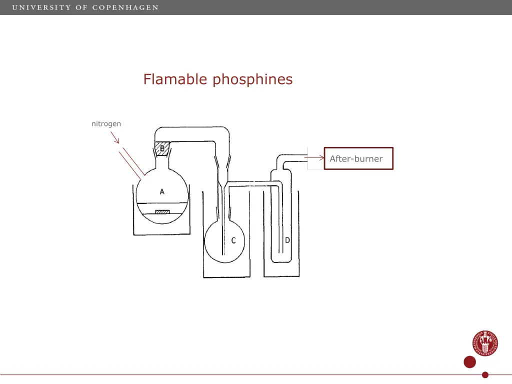 flamable phosphines