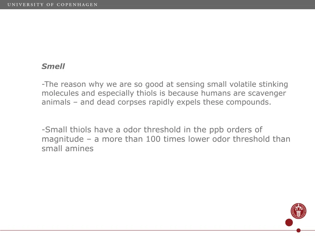 smell