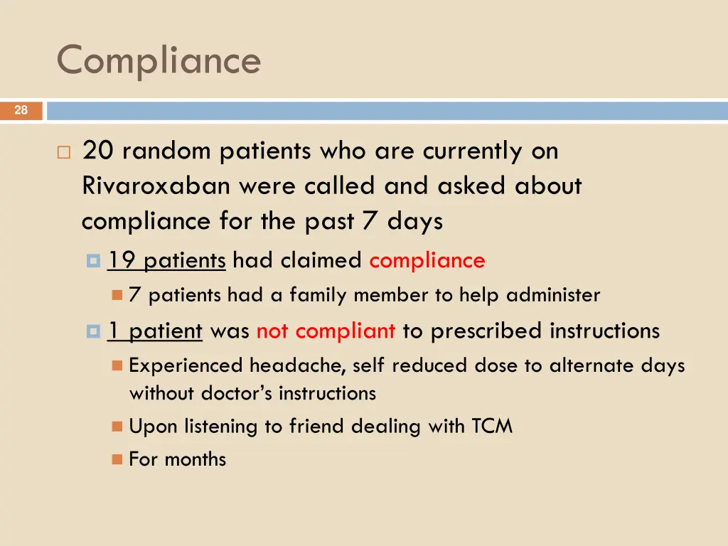 compliance