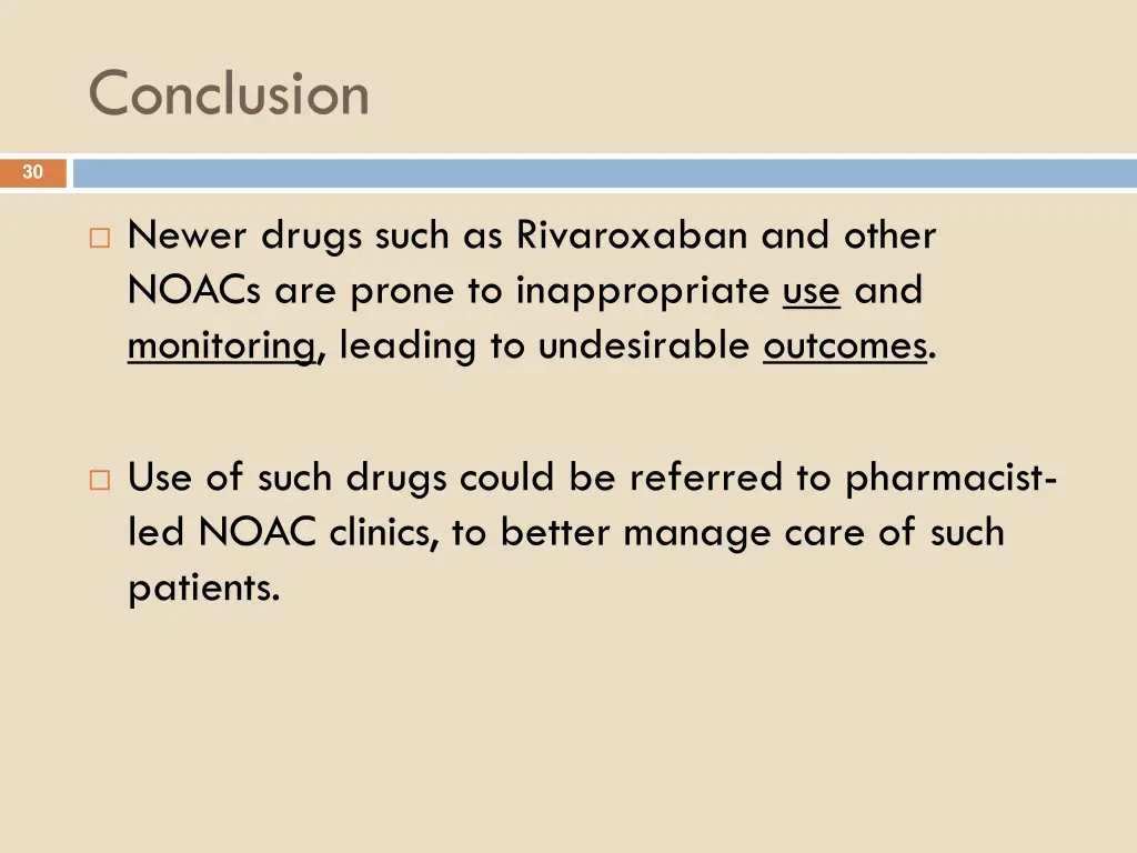 conclusion