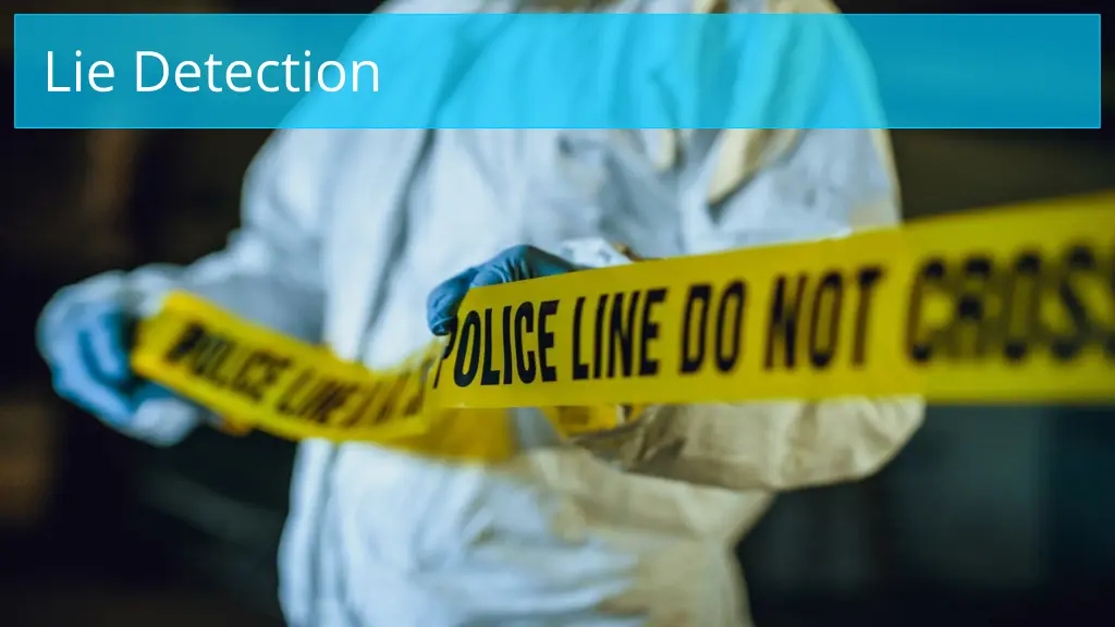 lie detection