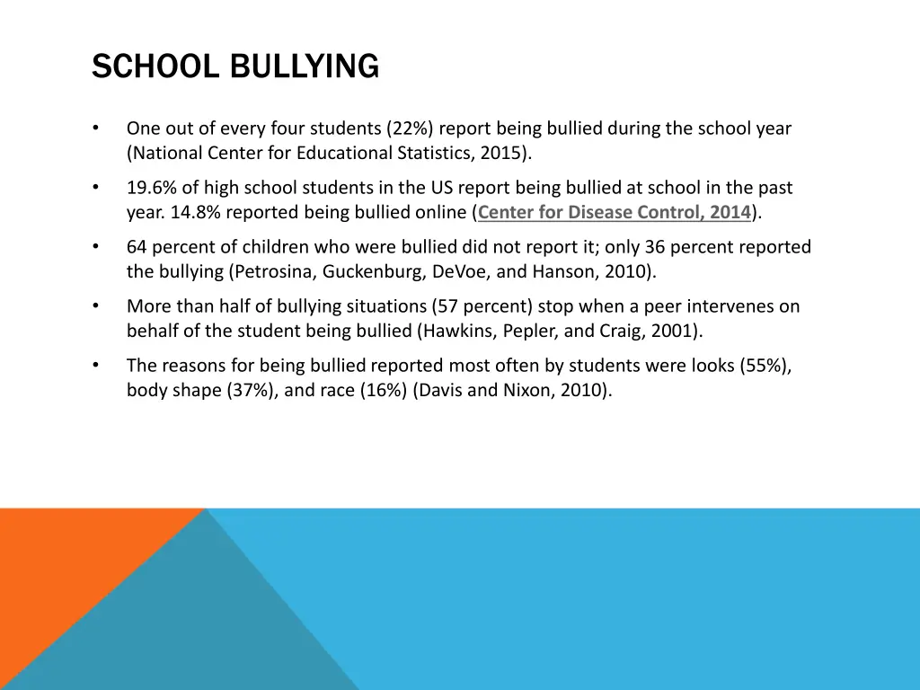 school bullying