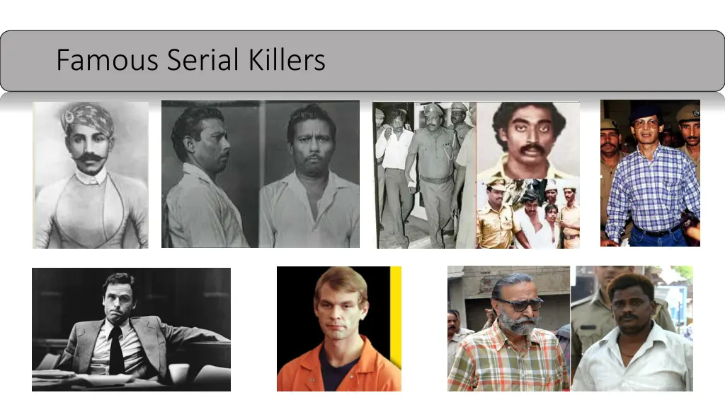 famous serial killers