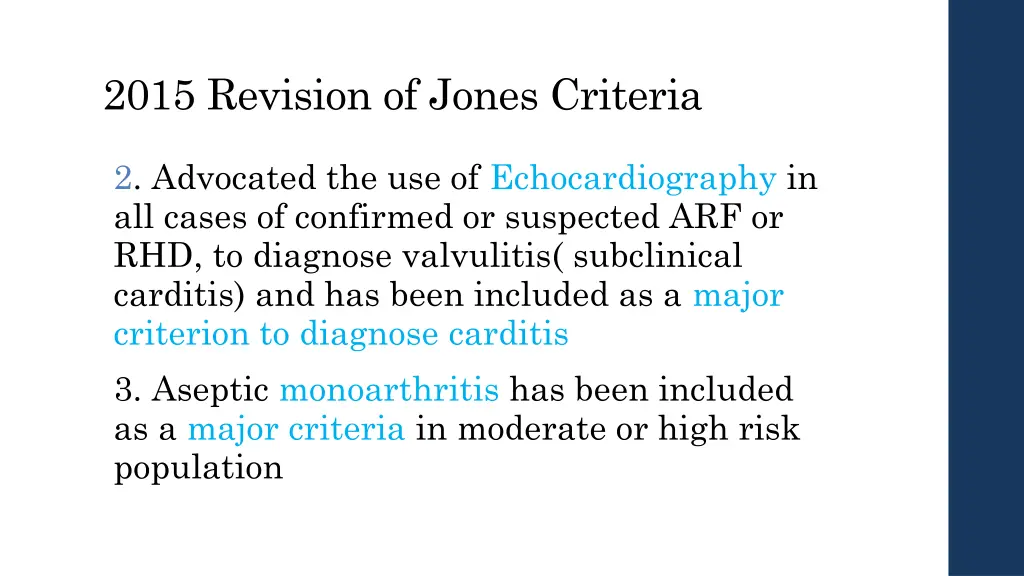 2015 revision of jones criteria 1