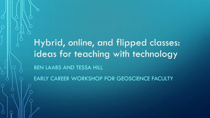 hybrid online and flipped classes ideas