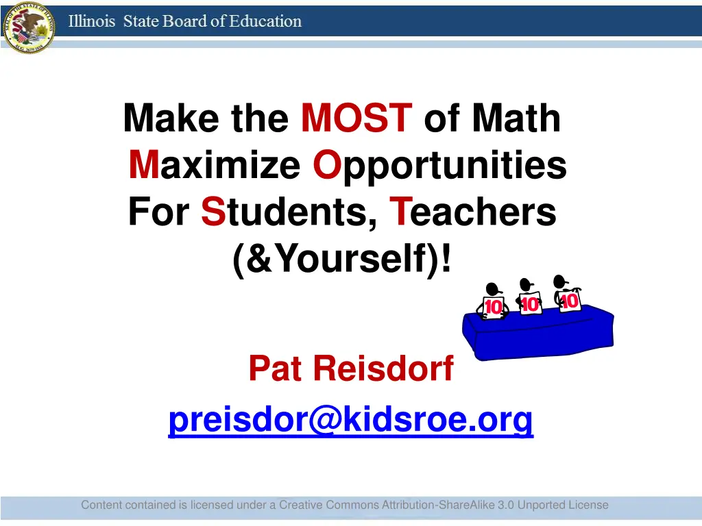 make the most of math maximize opportunities