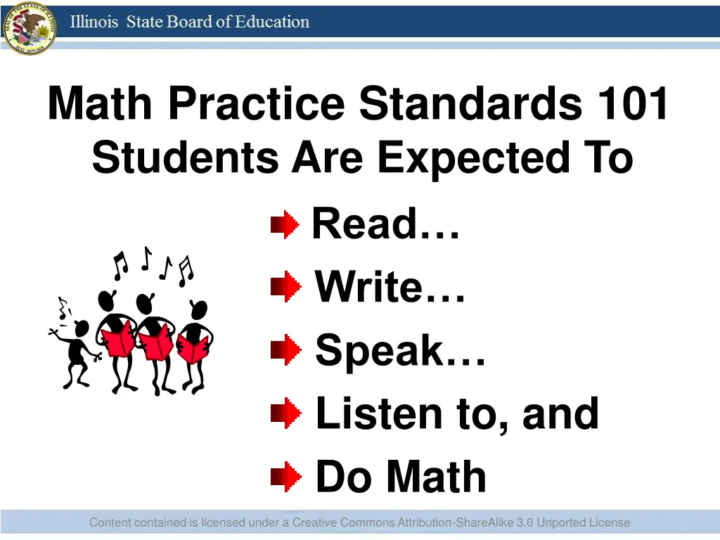 math practice standards 101 students are expected