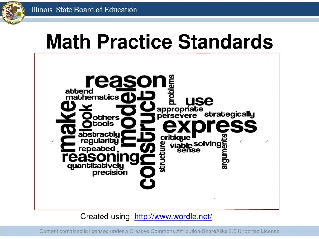 math practice standards