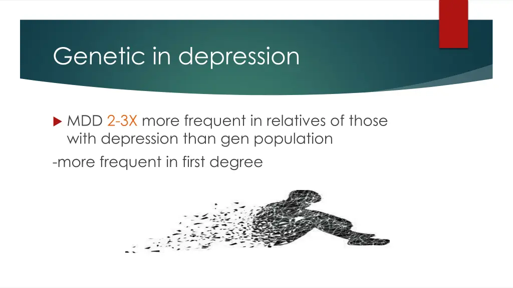 genetic in depression
