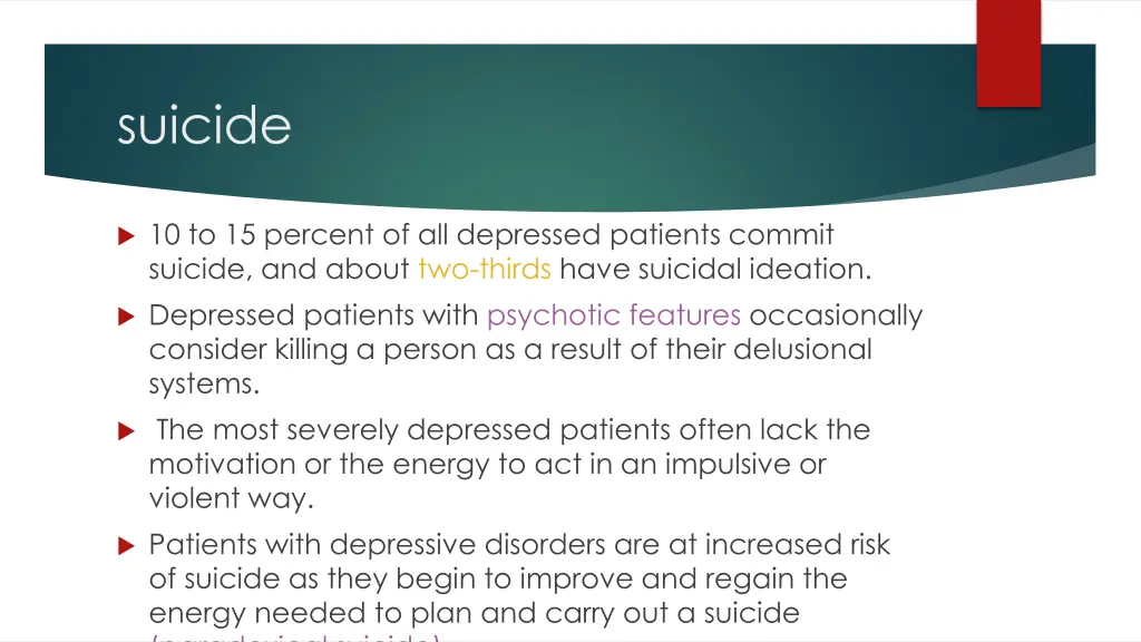 suicide