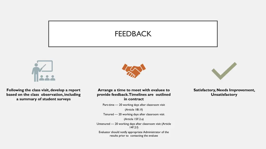 feedback