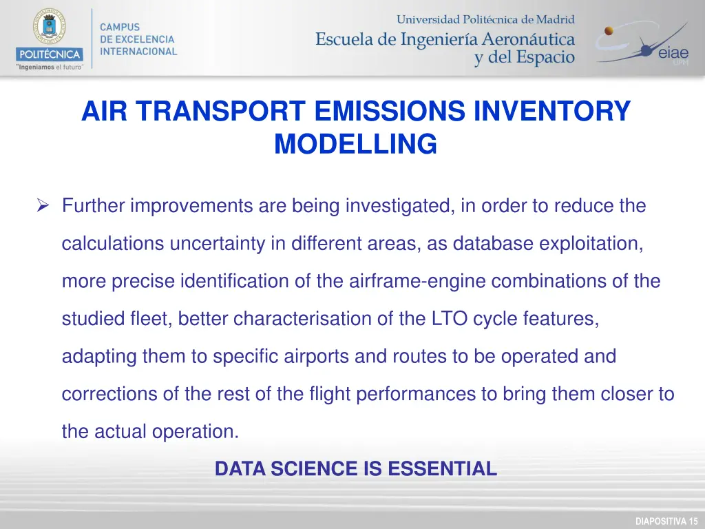 air transport emissions inventory modelling 3