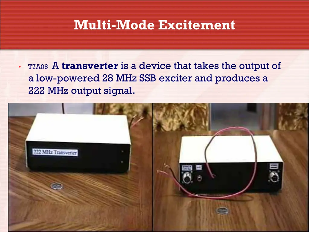 multi mode excitement