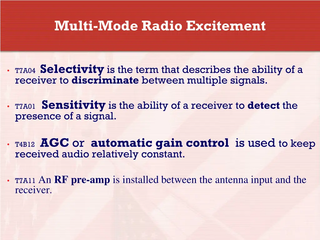 multi mode radio excitement 10