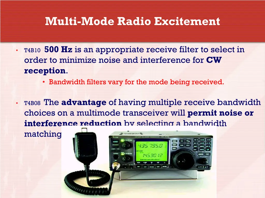 multi mode radio excitement 8