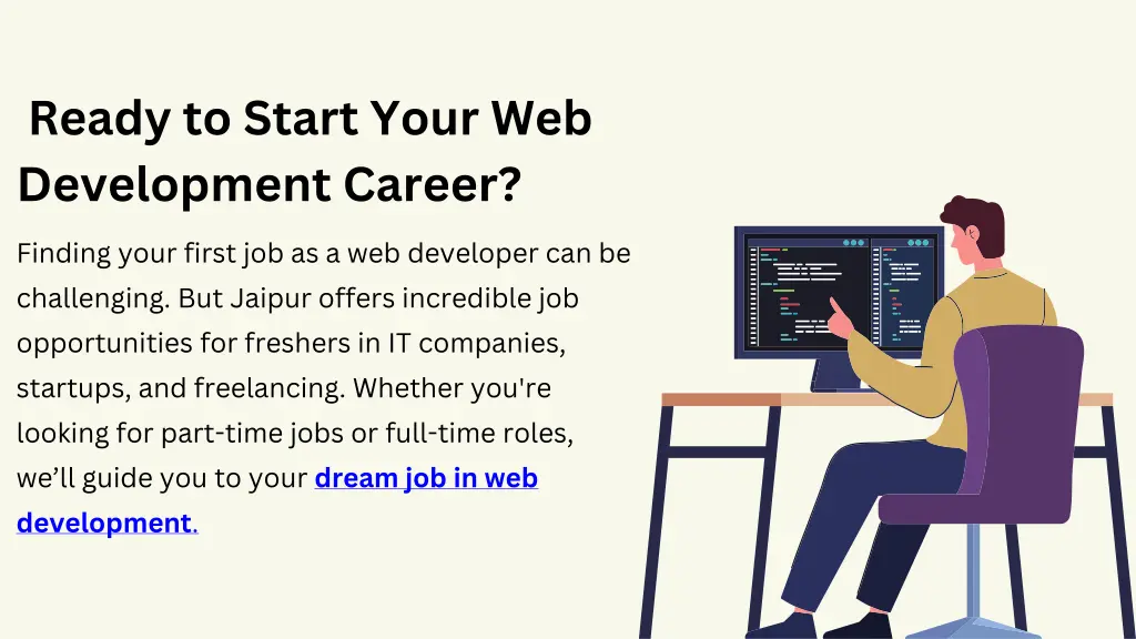 ready to start your web development career