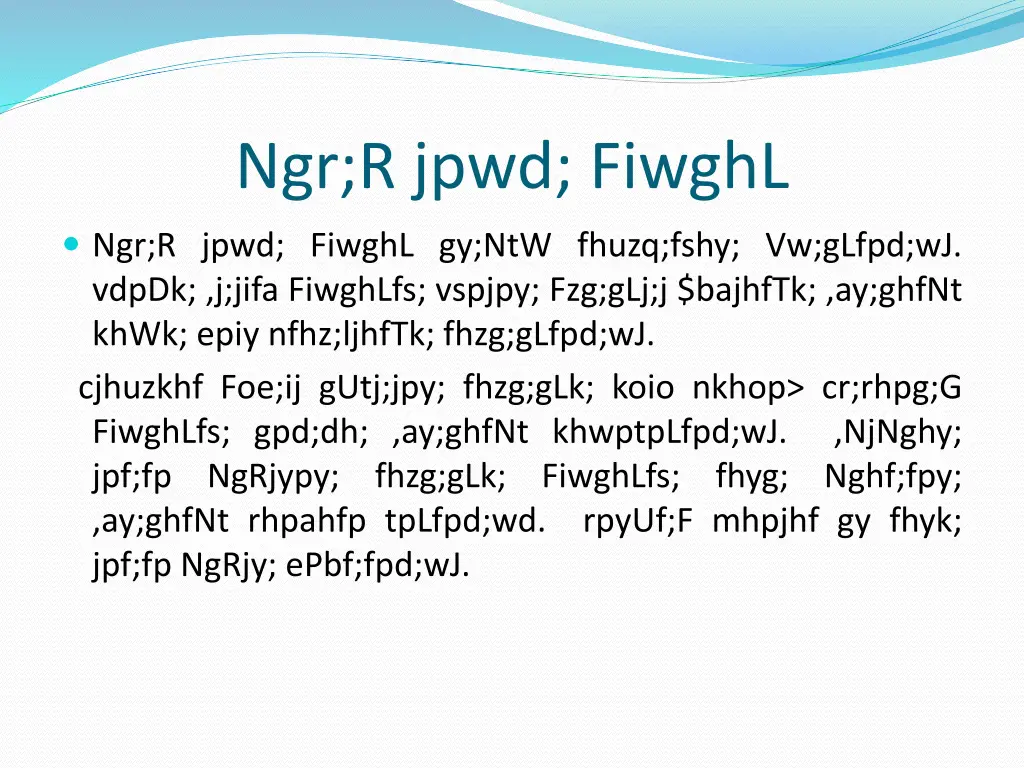ngr r jpwd fiwghl