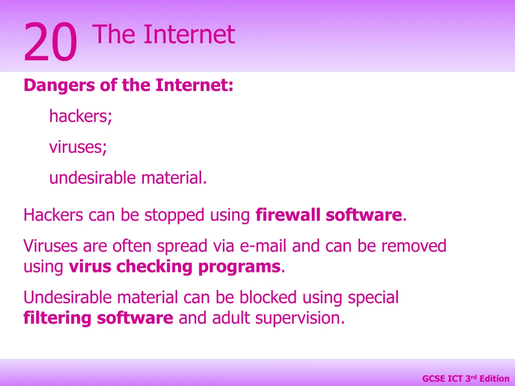 20 dangers of the internet
