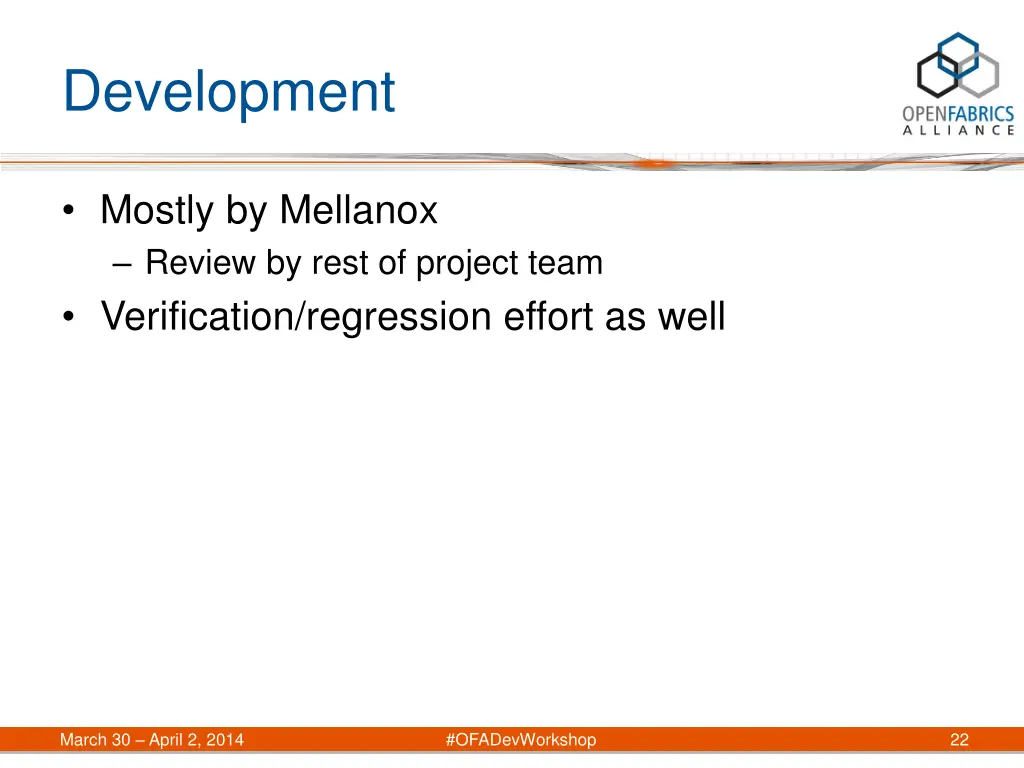 development