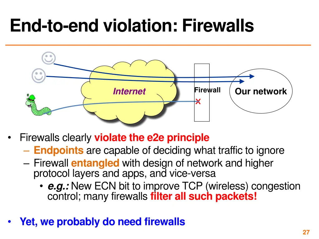 end to end violation firewalls