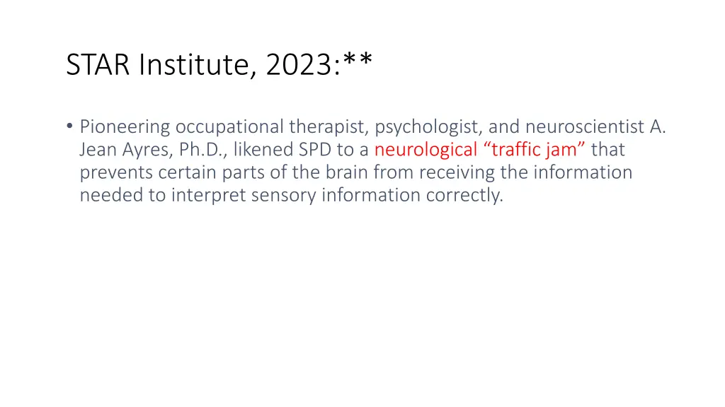 star institute 2023
