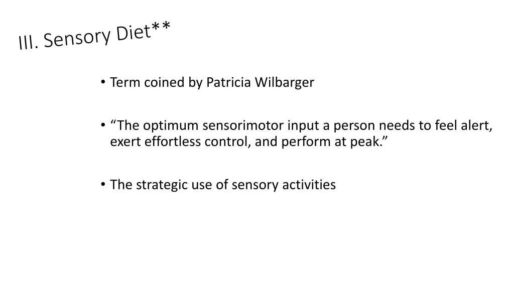 term coined by patricia wilbarger