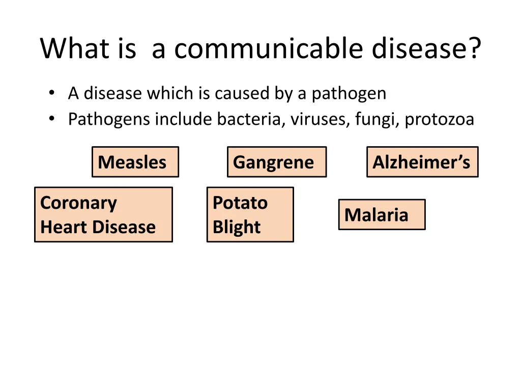 what is a communicable disease