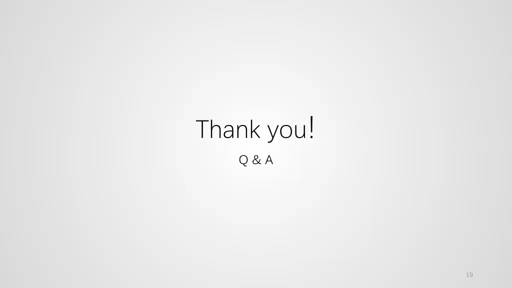 thank you