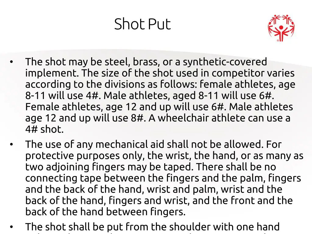 shot put