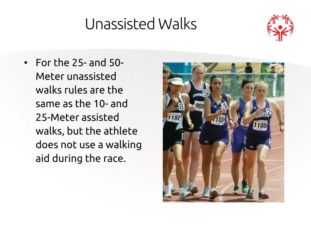 unassisted walks