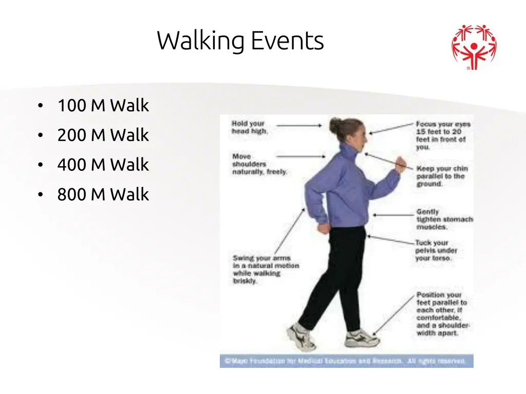 walking events