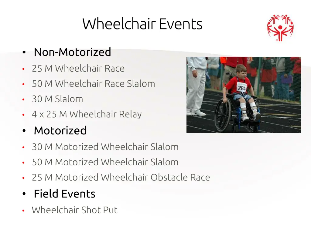 wheelchair events
