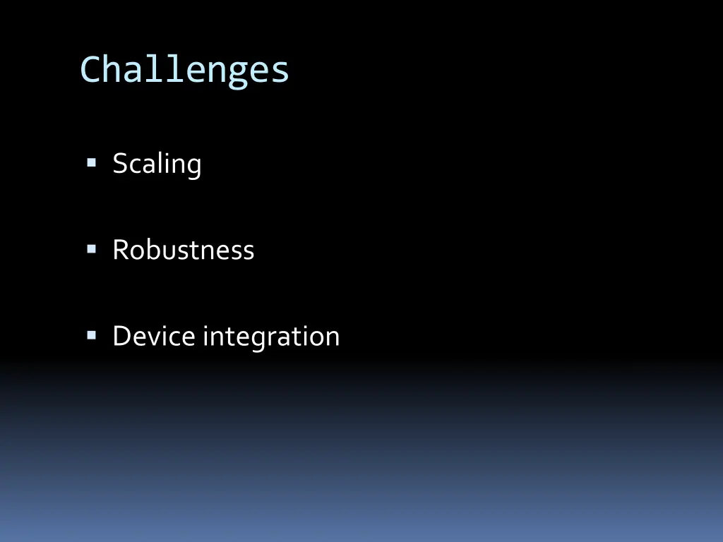 challenges