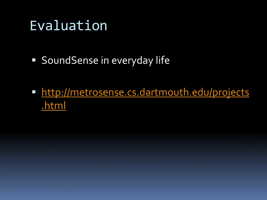 evaluation 3